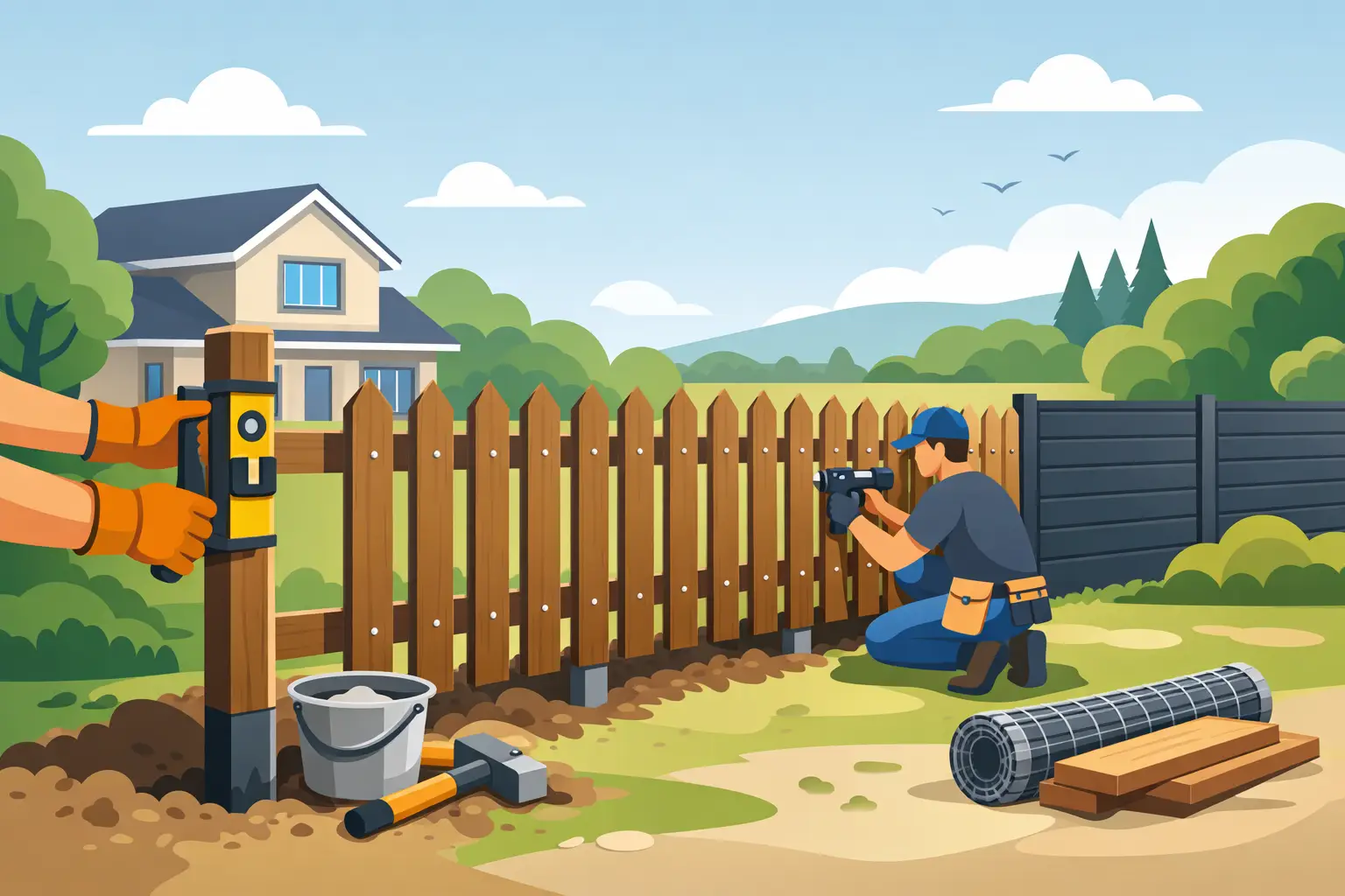 Fence Installation for a Stronger, Better Property
